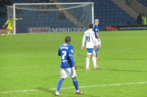 Tendayi Darikwa joins the action as Lee takes a goal kick