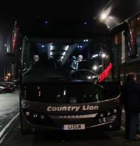 The team coach