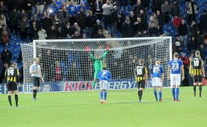 Southend are awarded a penalty