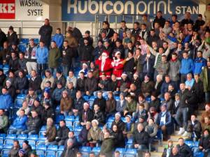 The Hartlepool fans