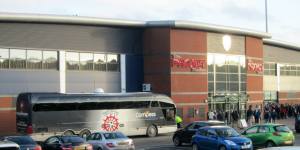 The Proact Stadium on Boxing Day