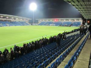 The supporters head home