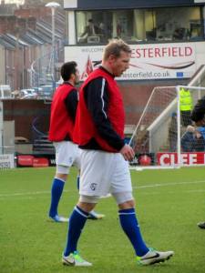 Hartlepool legend and current Spireite Ritchie Humphreys