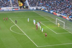 An early attack from the visitors