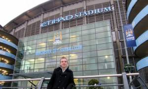 Outside the main entrance