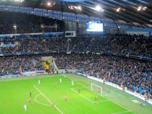 The City players celebrate once again
