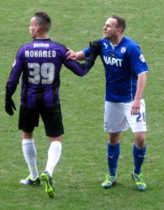 Dan  Gardner is marked closely