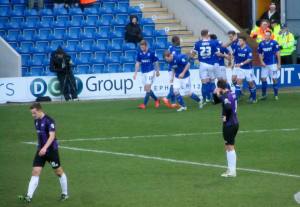 Ollie Banks restores the lead