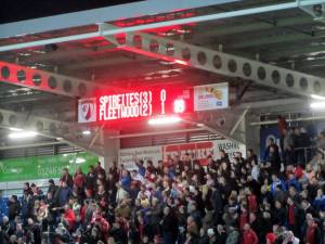 Fleetwood grab a late goal