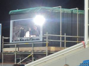 The Sky Sports studio