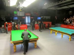 The other table finishes early