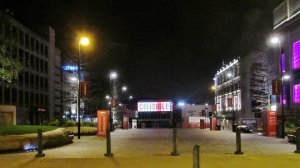 The Crucible is all lit up