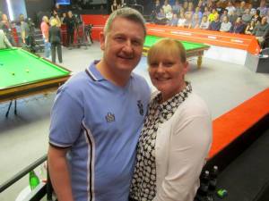 Brian and Lisa, always on the front row!