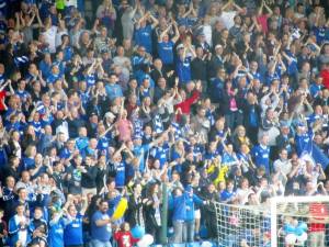 Chesterfield fans celebrate