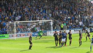 Just wide of the target