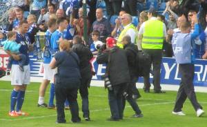 The lap of honour