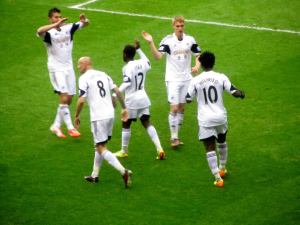 The Swansea celebrations