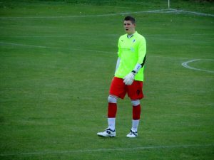 Not the nicest goalkeeping attire I've ever seen!