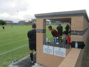 View from the dugout
