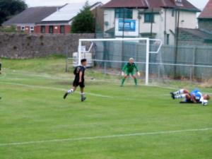 The hosts are awarded a penalty