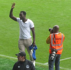 The Belgian striker joined from Chelsea