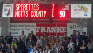 Level heading in to stoppage time