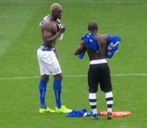 Shirt swapping at full time