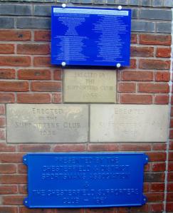 Bricks and plaques