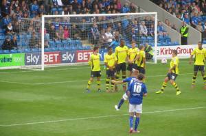 Doyle shoots goalwards