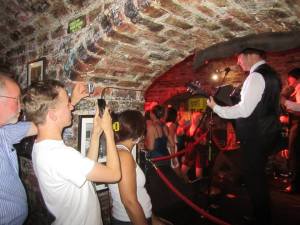 Photographing the band