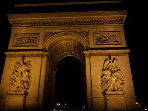 The Arc at night