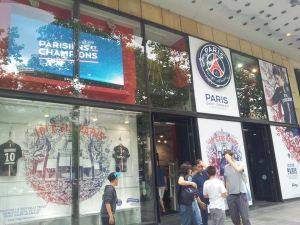 The PSG club shop