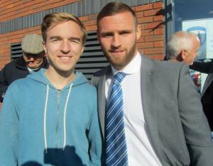 Man of the match Jimmy Ryan