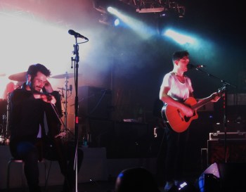 A beautiful acoustic performance of 'Crash Land'