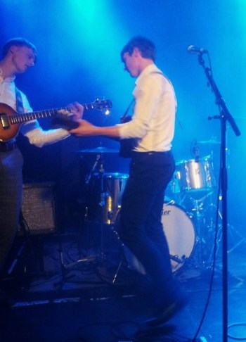 Bassist Paul and frontman James