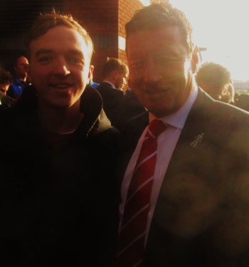 Barnsley manager Danny Wilson arrives at the ground