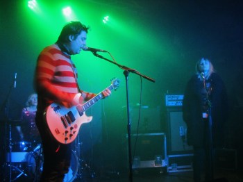 McKee joins the band on stage for a song