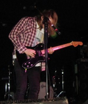 The long-haired frontman