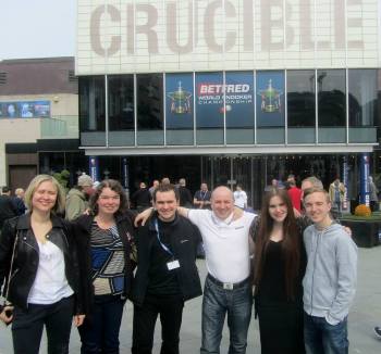 The regulars! Maruta, Kellie, Matt, my Dad Mark, Michelle and me