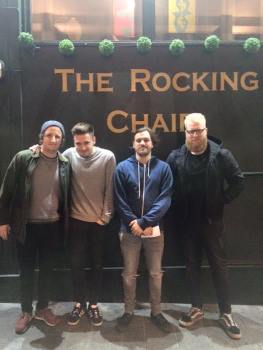 (left to right): Marc Wragg, Lewis Wild, Daniel Jeffery, Chris Brayshaw